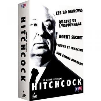 Hitchcock - Le maître du suspense : Les 39 marches + Quatre de l'espionnage + Agent secret + Jeune et innocent + Une femme disparaît [Francia] [DVD]