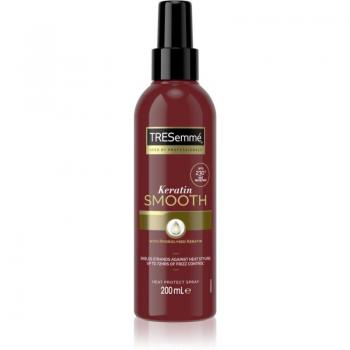 TRESemmé Keratin Smooth Spray Protector de Calor para el Cabello 200ml - Spray protector de calor, 200ml, formulado con queratina, ayuda a alisar el cabello, reduce el frizz, protege del daño