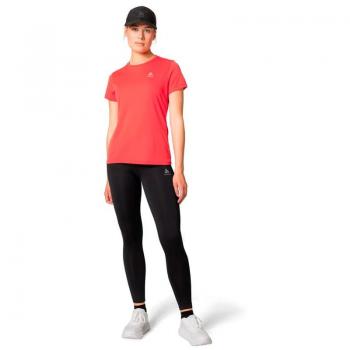 Camiseta de entrenamiento Odlo Essentials Flyer para mujer, manga corta, color rosa, talla L