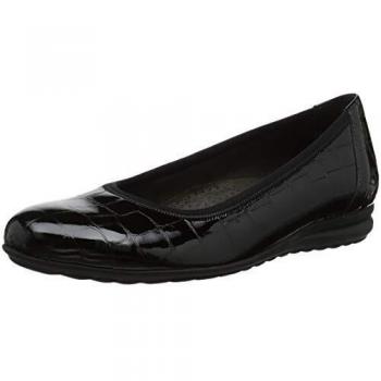 Gabor Shoes Women's Comfort Sport Ballet Flats, Black
