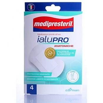 Medipresteril Ialupro Vendajes Anatómicos para Piernas 10x15 cm - Paquete de 4 Unidades