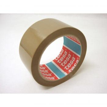 TESA 57229-00000-00 - Cinta de embalaje de polipropileno, adhesivo caucho natural serie 4089-66m x 50mm Marrón c/etiq