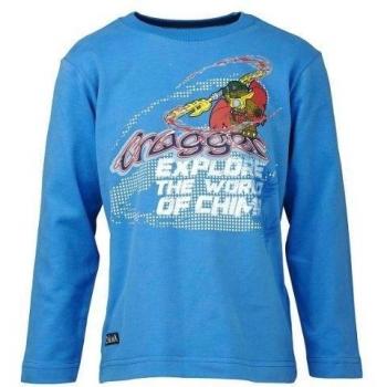 LEGO Wear Chima - Camiseta de manga larga con cuello redondo para niño, color azul 542, talla 4 años