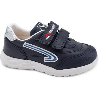 Zapatillas deportivas de niña Pablosky de piel marino 297027