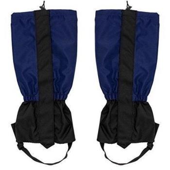 Lantelme 6060 Polainas par 45 cm Azul - Adulto polaina resistente al agua para exterior para senderismo - Escalada o Senderismo de nieve