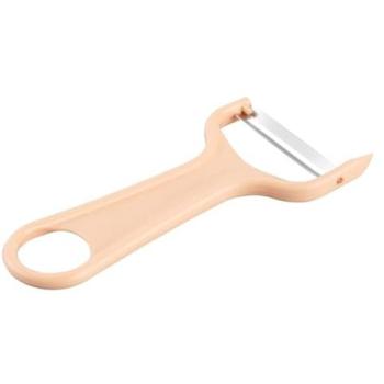 Pelador de Verduras y Frutas Fackelmann Summer Party con Cuchilla de Acero Inoxidable y Mango de Plástico, Apto para Lavavajillas, 14 cm