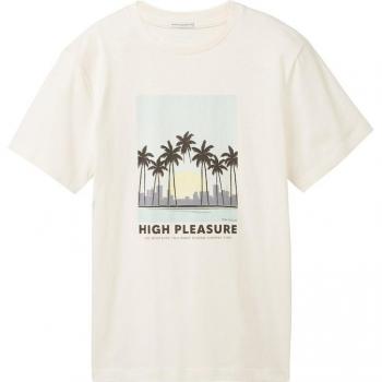Camiseta de niño de manga corta 100% algodón con estampado