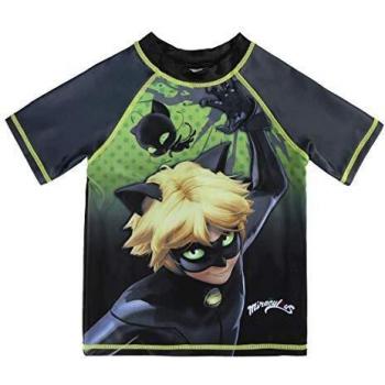 Lady Bug S0712831 Camiseta, Negro, 4 años Unisex niños