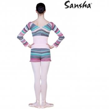 Sansha kc0612 C Finan traje de danza mujer, Mujer, color Raisin/Multicoloree, tamaño L - XL