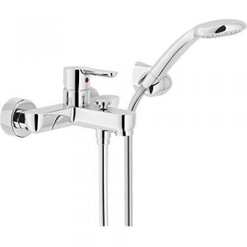 Grifo Mezclador de Bañera con Ducha de Mano Nobili ABC Cromado AB87110CR
