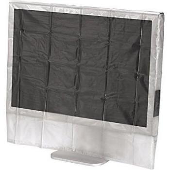 Hama - Funda contra el polvo para monitores de 20 a 22 pulgadas, transparente