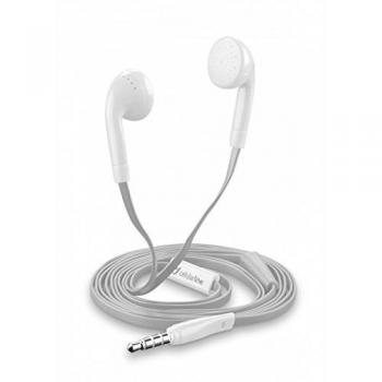 Cellularline BUTTERFLYSMARTW Dentro de oído Binaural Alámbrico Blanco - Auriculares