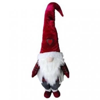 Figura decoración Navidad Santa Claus Papá Noel 50 x 28 x 158 cm