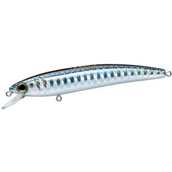 Yo-Zuri f1163-bl Pins Minnow Flotante Diver señuelo, Plata/Negro