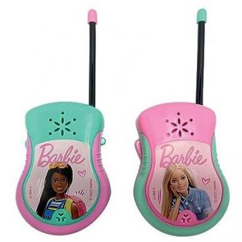 Walkie Talkie Barbie Rosa y Verde para Exploradores Valientes 44846 - Ideal para Juegos de Aventura