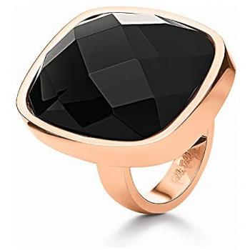 Anillo de mujer Folli Follie de acero inoxidable color rosa talla 14 (referencia: 3R0T055RK)