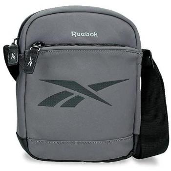 Bandolera Mediana Reebok Newport Gris 17x22x6 cm Polyester para Hombre