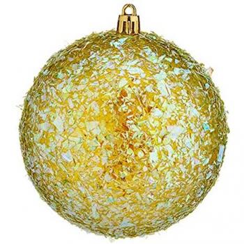 Bolas de Navidad Ø 10 Cm Verde - Set de 6 Unidades, Decoración Navideña Original Multicolor