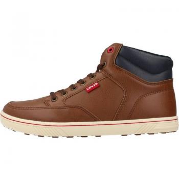 Zapatillas Botines Niño Marca Levi's Modelo Houston Color Marrón