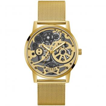 Reloj de hombre Guess Gadget GW0538G2 de acero y correa dorada