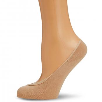 Hudson Sally - Calcetines invisibles para mujer, color beige