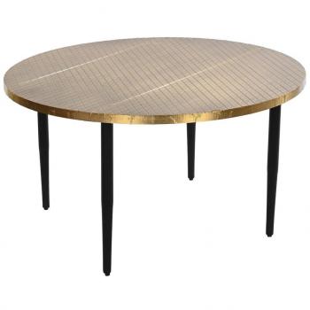 Mesa de Centro Glamour Negro Dorado - Bixoto.com