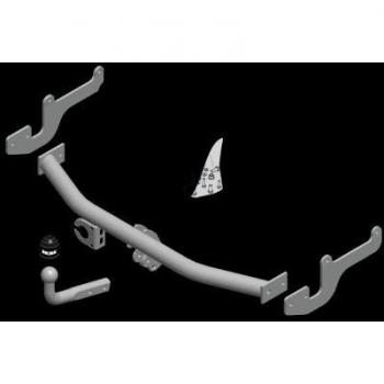 Enganche de remolque BRINK 568400, con gancho extraíble y herramienta incluida, compatible con Renault Clio 4