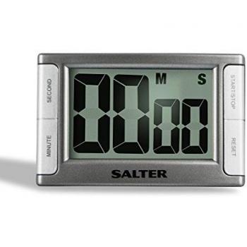 Temporizador Electrónico Salter 396SVXR Contour - Programable, Gran Pantalla, Alarma Sonora, Soporte Trasero, 99 Min 59 Segundos