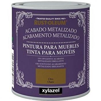 Rust-Oleum Bruguer Pintura para Muebles Metalizada Oro 125 ml