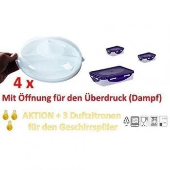Juego de platos de microondas de 4piezas