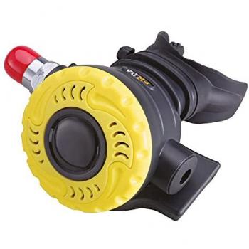 Tecnomar Octopus TNM-1 con latiguillo de 90 cm, color amarillo, accesorios multicolor, talla única unisex adulto