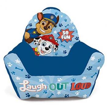 Sillón Infantil Patrulla Canina Arditex 52x48x51cm, Cómodo y Resistente, Sofá Orejero Tacto Suave