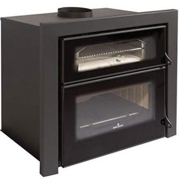 HORNO DE LEÑA INSERTABLE FUNDICIÓN BRONPI MODELO EVEREST VISION
