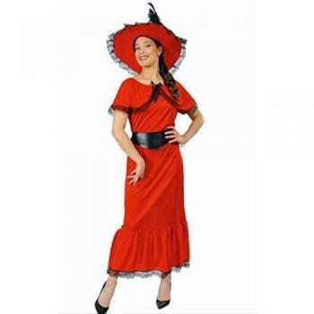Desconocido DISFRAZ ESCARLATA - TALLA M-L