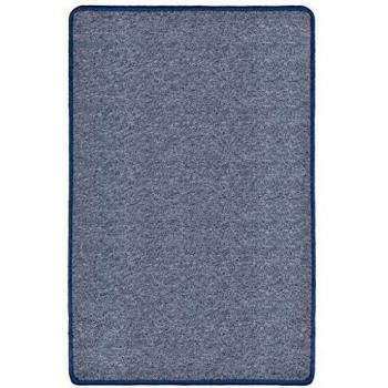 vidaXL Alfombra de Nudo 190x290cm Azul Felpudo Decoración para Hogar y Casa