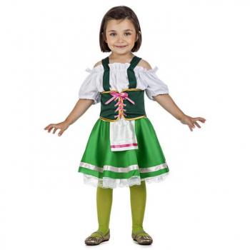Kimokawaii Disfraz de Tirolesa para niña