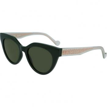 Liu Jo LJ782S 300 Women's Cat Eye Sunglasses Green Size 53