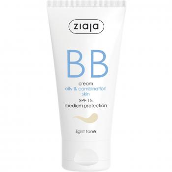 Ziaja BB Cream para Pieles Grasas y Mixtas SPF15 Tono Claro 50ml