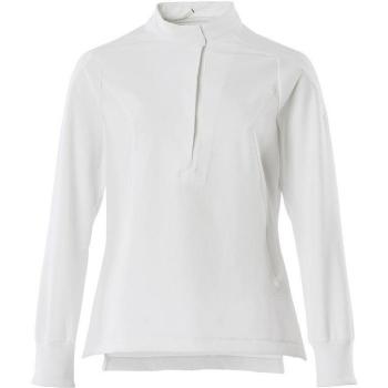Bata de trabajo para mujeres Mascot Food & Care, blanca, talla 2XL