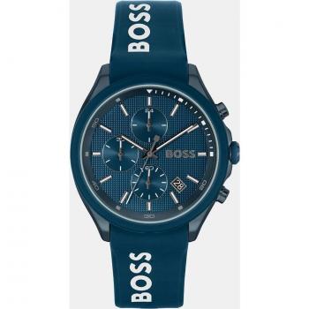Hugo Boss Velocity Cronógrafo de Silicona Azul para Hombre 1514061