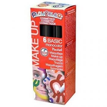 PLAYCOLOR Make UP Barra de Maquillaje sin parabenos, Color Negro