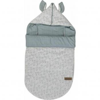 Saco para Carro de Bebé Domiva Azul - Incluye material suave y acolchado, diseño moderno, fácil de colocar y quitar, compatible con la mayoría de los carros de bebé, lavable a máquina