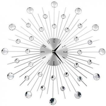 vidaXL Reloj Pared Moderno Diseño Rayos Original Decoración Salón Cocina Baño