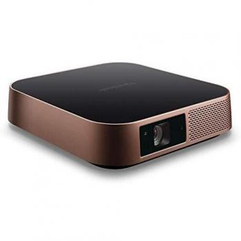 ViewSonic M2 Full HD Smart Portable LED Projector for Gaming, Family & Home Entertainment with WiFi Bluetooth and Harman Kardon Audio - Metallic Bronze