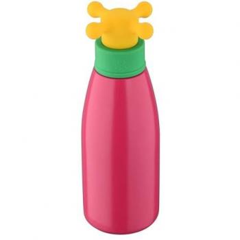 Botella de Agua Rainbow 500ml Acero Inoxidable Azul/Rosa United Colors Of Benetton