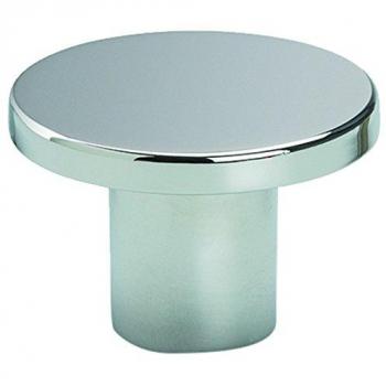 Pomo Viefe Modelo Como de Zamak con Acabado Cromo Mate y Brillo, Ideal para Puertas, Cajones y Armarios