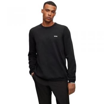 Jersey Ever negro BOSS para hombre, tipo de producto: jersey, características: color negro, marca BOSS