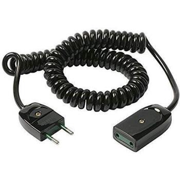 Vimar 0p32322 Cable alargador Extensible, 2 x 0.75, 3 m, Negro