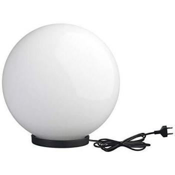 Luminaria de Suelo/sobremesa GLOU LARGE IP44 E27 30W Negro