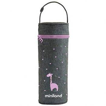 Miniland Miniland Baby - Funda para Biberón, Rosa, 350ML